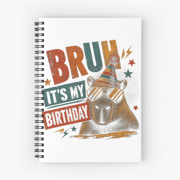Item preview, Funny Gift Bruh It's My Birthday Funny Celebration Birthday Gift  designed and sold by JosueGon.