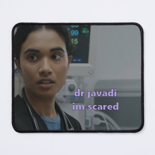 Item preview, samira scared javadi help designed and sold by niknakroyale.