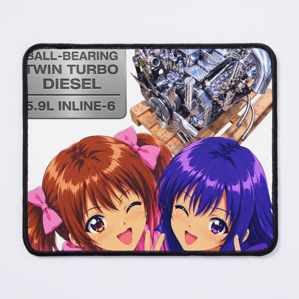 Item preview, Custom 6BT Twin Turbo Diesel Engine & Anime Girls designed and sold by AKIHABARAMOTORS.