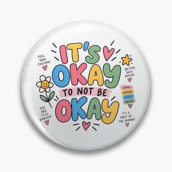 Item preview, It’s Okay To Not Be Okay designed and sold by HopeForJordan.