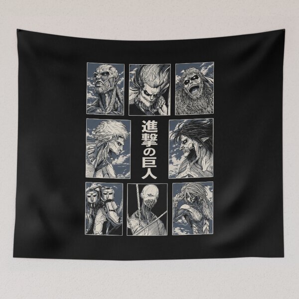 Item preview, Attack On Titan Collage designed and sold by celinamnxngol.