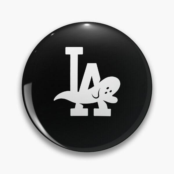 Item preview, LA Boo Ghost Crossover Baseball Logo designed and sold by Glow-Paw-Studio.
