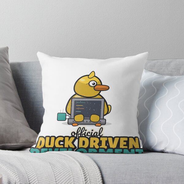 Item preview, Duck Driven Development - Funny Programmer Rubber Duck designed and sold by BooAndBloomCo.