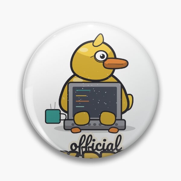 Item preview, Duck Driven Development - Funny Programmer Rubber Duck designed and sold by BooAndBloomCo.