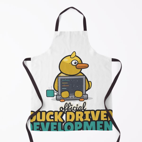 Item preview, Duck Driven Development - Funny Programmer Rubber Duck designed and sold by BooAndBloomCo.