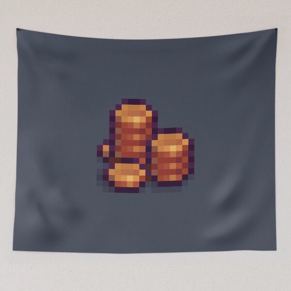 Aperçu de l'œuvre Pixel Copper Coins E créée et vendue par Ben Henry.