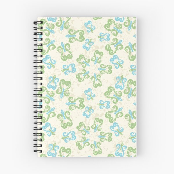 Item preview, Green & Blue Radial Flourishes designed and sold by Digitalmyth's Designs.