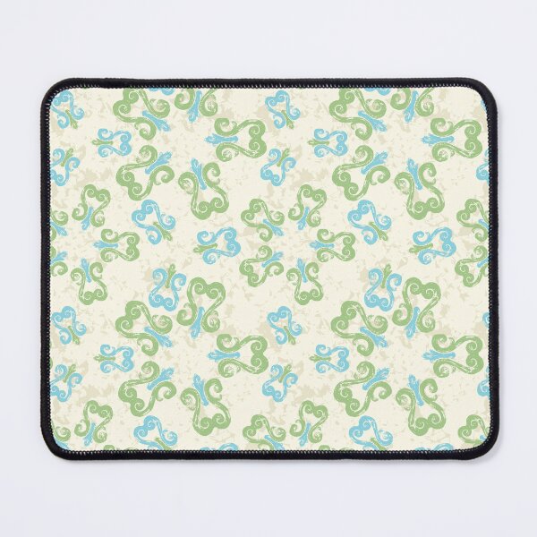 Item preview, Green & Blue Radial Flourishes designed and sold by Digitalmyth's Designs.