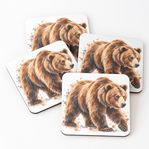 Item preview, Brown Bear | Bear Wildlife | Wild Bear | Forest Wildlife | Bear Lover | Woodland Animal | Nature Lover | Wildlife Art designed and sold by TeeVerse27.