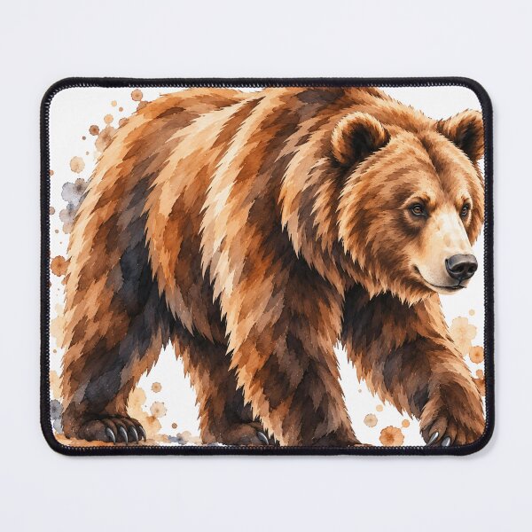 Item preview, Brown Bear | Bear Wildlife | Wild Bear | Forest Wildlife | Bear Lover | Woodland Animal | Nature Lover | Wildlife Art designed and sold by TeeVerse27.
