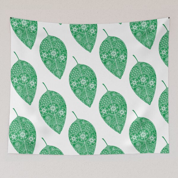 Item preview, Sacred Geometry Eucalyptus Leaf designed and sold by NSMDesignByN8.