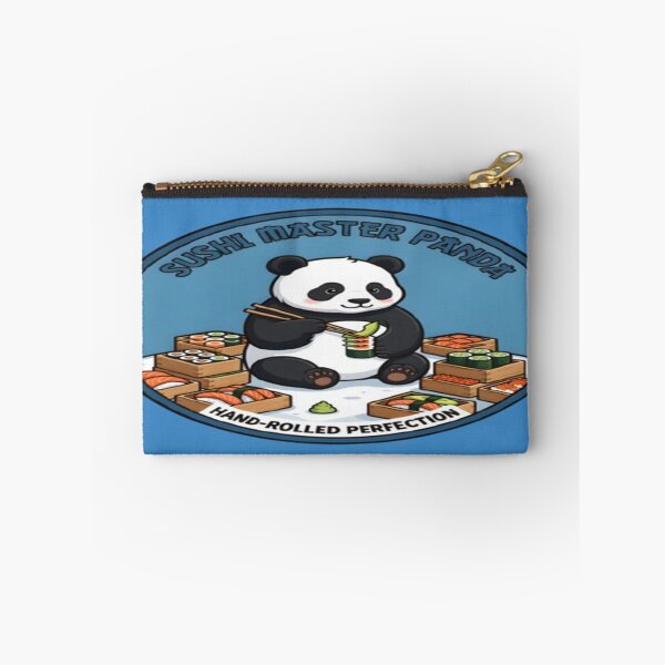 Item preview, Sushi Master Panda Hand Rolled Perfection Cartoon designed and sold by FABIOLA1970.