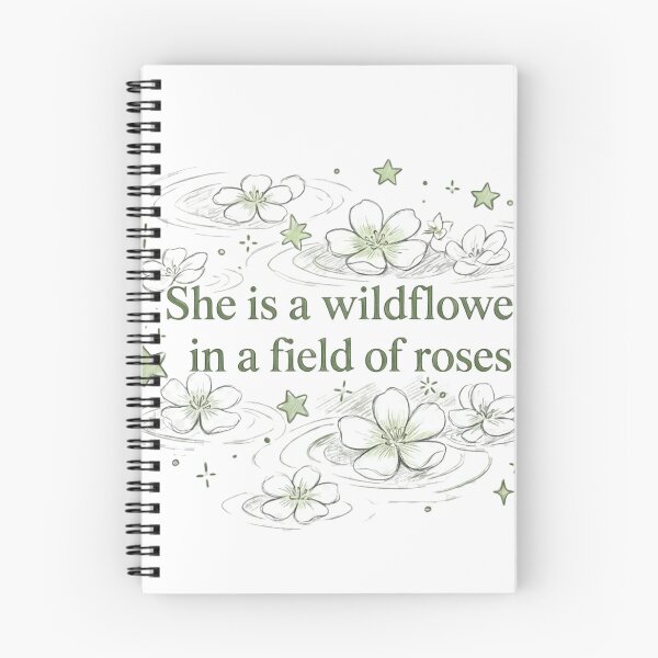 Item preview, Wildflower Field of Roses Quote designed and sold by TariyaShop .