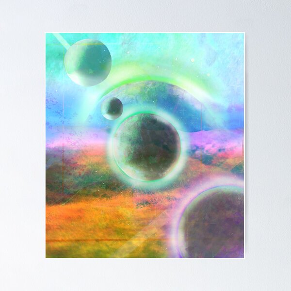 Item preview, "A Mystery Earth: A Profound Wonder" designed and sold by Spaceart9.