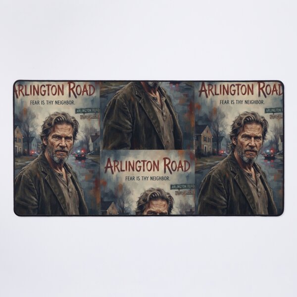 Item preview, Arlington Road Suspense Thriller Fine Art Tribute designed and sold by Art's Diner.