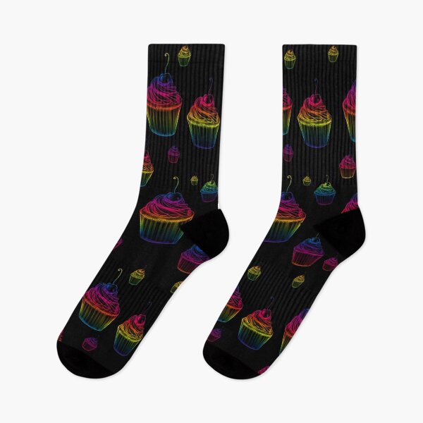 Item preview, Rainbow Cupcake Pattern| Bakery Fun  designed and sold by Eddieverse.