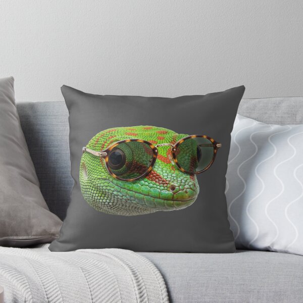 Item preview, Gecko With Retro Sunglasses designed and sold by CoolCritterCo.