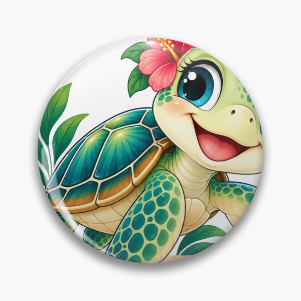 Item preview, Cute Turtle | Tropical Turtle | Sea Turtle Lover | Tropical Nature | Ocean Animal | Turtle Lover | Beach Lover designed and sold by TeeVerse27.