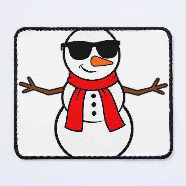 Item preview, Cool Snowman Shirt – Funny Winter Holiday Tee designed and sold by KERK Art and Design.