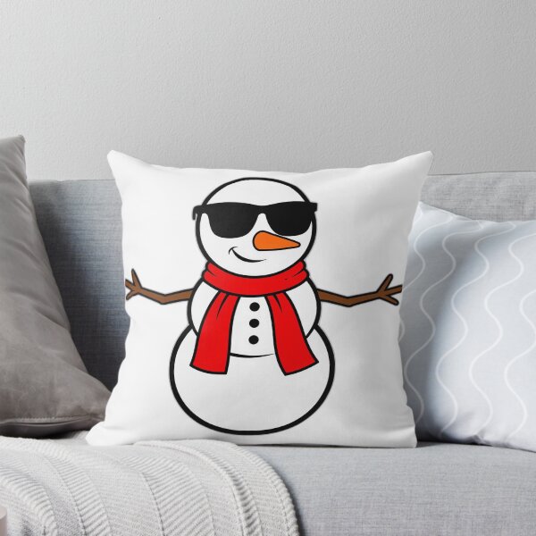 Item preview, Cool Snowman Shirt – Funny Winter Holiday Tee designed and sold by KERK Art and Design.
