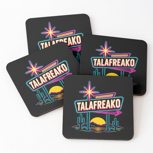 Item preview, Talafreako Retro Neon Texas Desert Cowboy T-Shirt designed and sold by Uglyandcute.