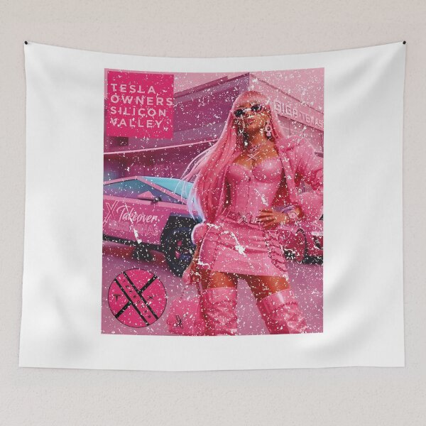 Item preview, Pink Tesla Girl Electric Car Aesthetic Essential designed and sold by glennacanfield.