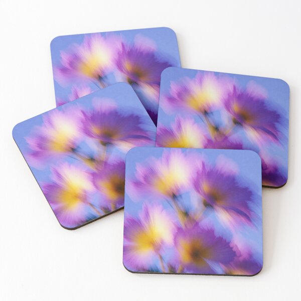 Item preview, Blurred Motion Purple Cosmos Flowers designed and sold by Mike Kiev art.