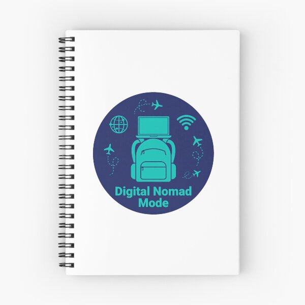 Item preview, Digital Nomad Mode - Remote Work Backpack Laptop Badge designed and sold by Htkester1.