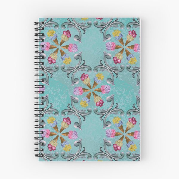Item preview, Floral Ice Cream Radials designed and sold by Digitalmyth's Designs.