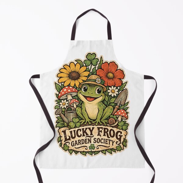 Item preview, Lucky Frog Garden Society designed and sold by The Wicked Herbarium.