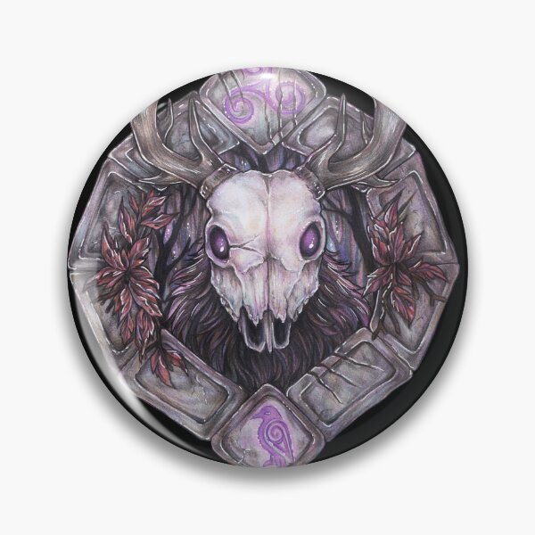 Item preview, Runes, stone circle, Celts, antlers, skull, Wendigo designed and sold by ZadzeneaArt.