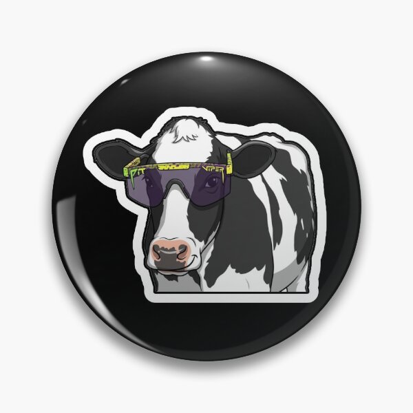 Item preview, Pit Viper Sticker / Decal - Cool Cow designed and sold by sticker-vault.