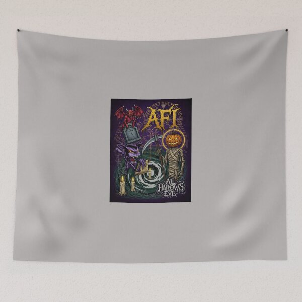 Item preview, AFI All Hallow's Scarecrow Punk Rock T-Shirt-39 designed and sold by RoseHirschNN.