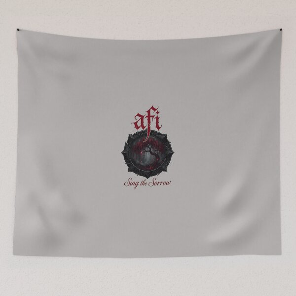 Item preview, AFI Band Logo Sing the Sorrow Album Graphic-50 designed and sold by RoseHirschNN.