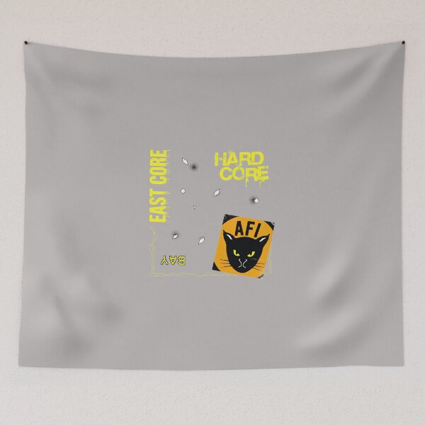 Item preview, AFI East Bay Hardcore Cat Logo-52 designed and sold by RoseHirschNN.