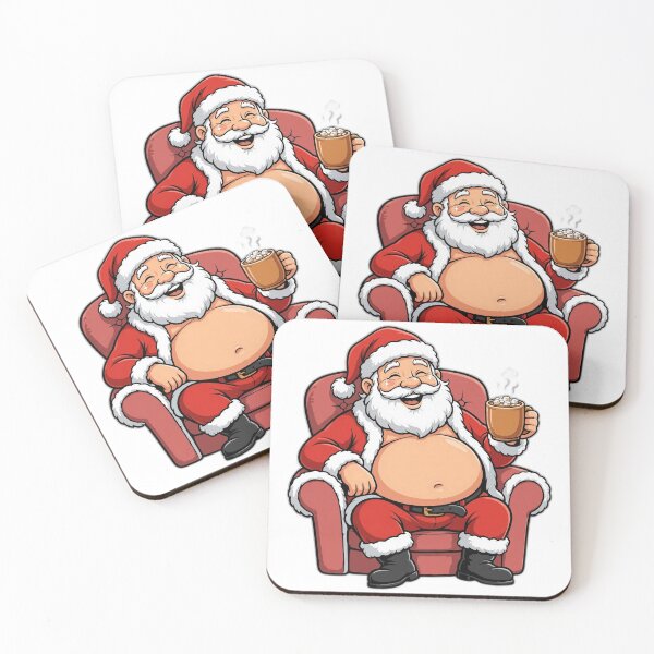 Item preview, Dad Bod Santa Shirt – Funny Christmas Holiday Tee designed and sold by KERK Art and Design.
