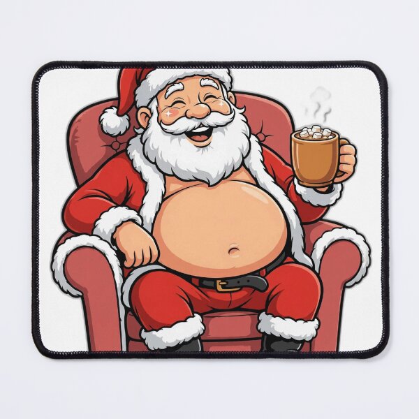 Item preview, Dad Bod Santa Shirt – Funny Christmas Holiday Tee designed and sold by KERK Art and Design.