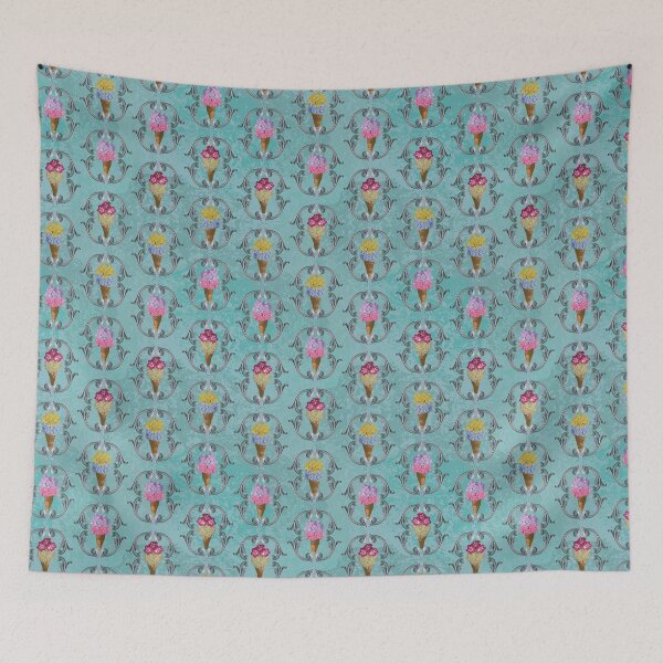 Item preview, Floral Ice Cream Pods designed and sold by Digitalmyth's Designs.