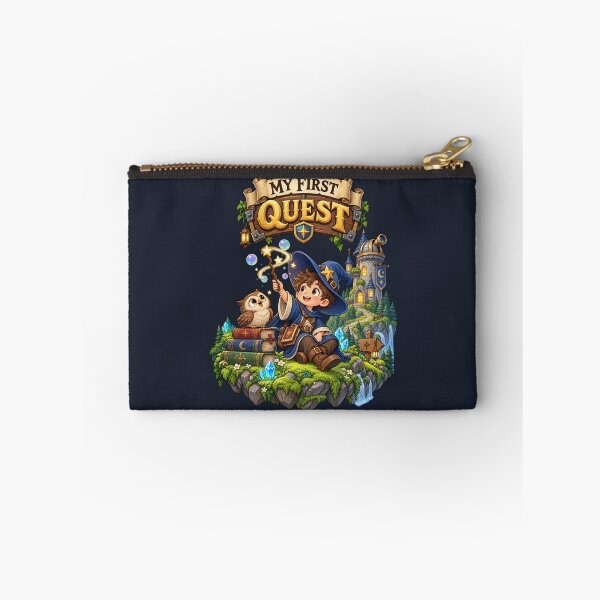 Item preview, My First Quest - Little Wizard Apprentice & Owl Fantasy RPG designed and sold by WUSCHELWORKS.