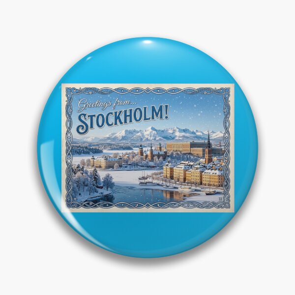 Item preview, Stockholm Postcard 1 designed and sold by deafhoops1.