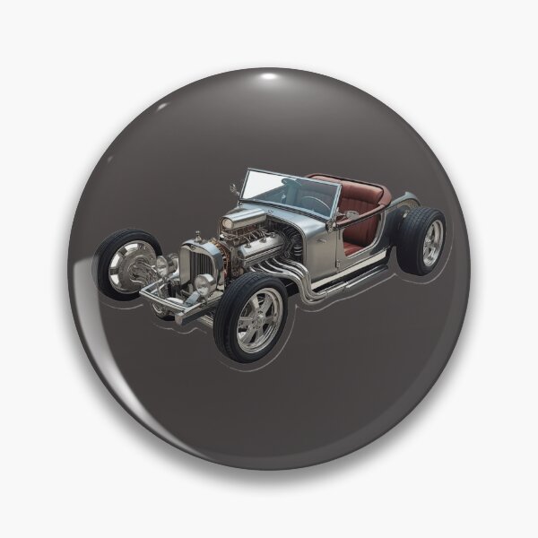 Item preview, Classic 3D Hot Rod Car Model designed and sold by MargaretPolanco.