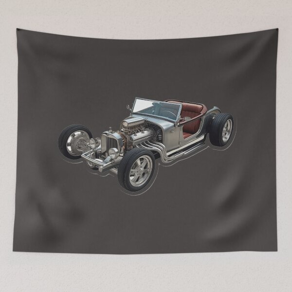 Item preview, Classic 3D Hot Rod Car Model designed and sold by MargaretPolanco.