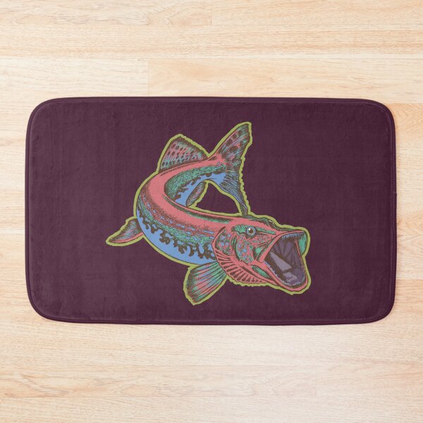 Item preview, Pike Fish | Vintage Fishing Graphic | Classic Fishing Design designed and sold by Half Mess.