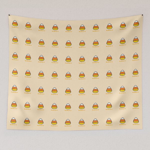 Item preview, Halloween Candy Corn Japanese designed and sold by DJCartoonDesigns.