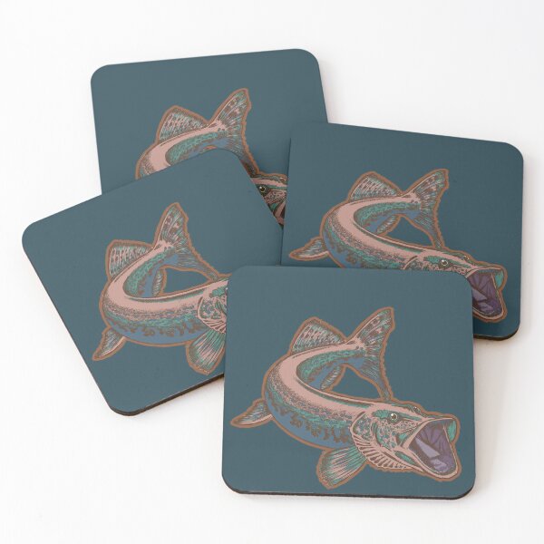 Item preview, Pike Fish | Vintage Fishing Graphic | Classic Fishing Design designed and sold by Half Mess.