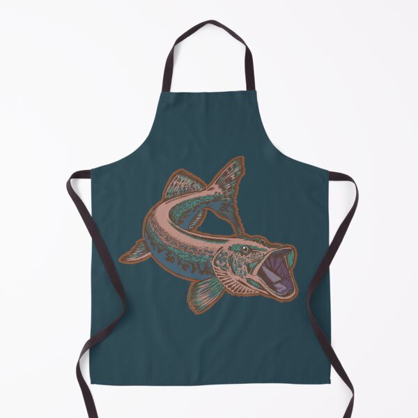 Item preview, Pike Fish | Vintage Fishing Graphic | Classic Fishing Design designed and sold by Half Mess.