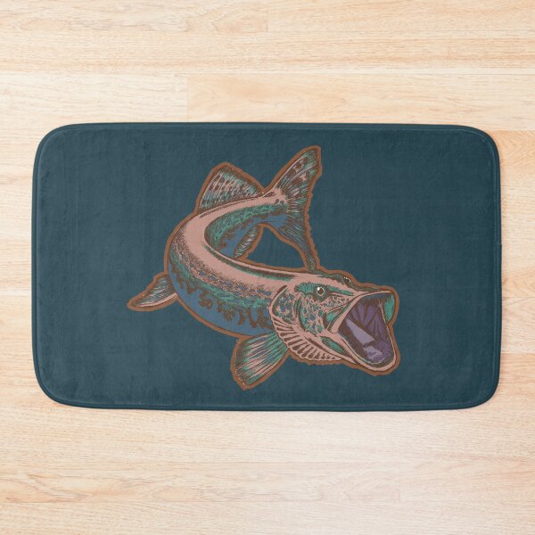 Item preview, Pike Fish | Vintage Fishing Graphic | Classic Fishing Design designed and sold by Half Mess.