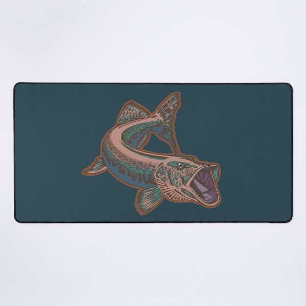 Item preview, Pike Fish | Vintage Fishing Graphic | Classic Fishing Design designed and sold by Half Mess.