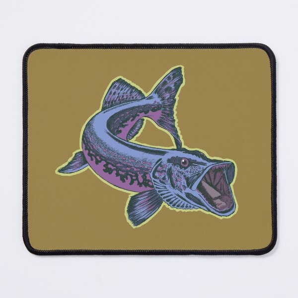 Item preview, Pike Fish | Vintage Fishing Graphic | Classic Fishing Design designed and sold by Half Mess.