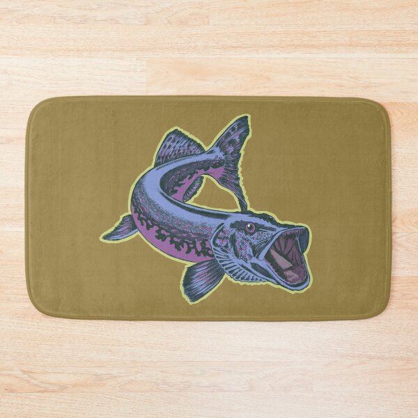 Item preview, Pike Fish | Vintage Fishing Graphic | Classic Fishing Design designed and sold by Half Mess.